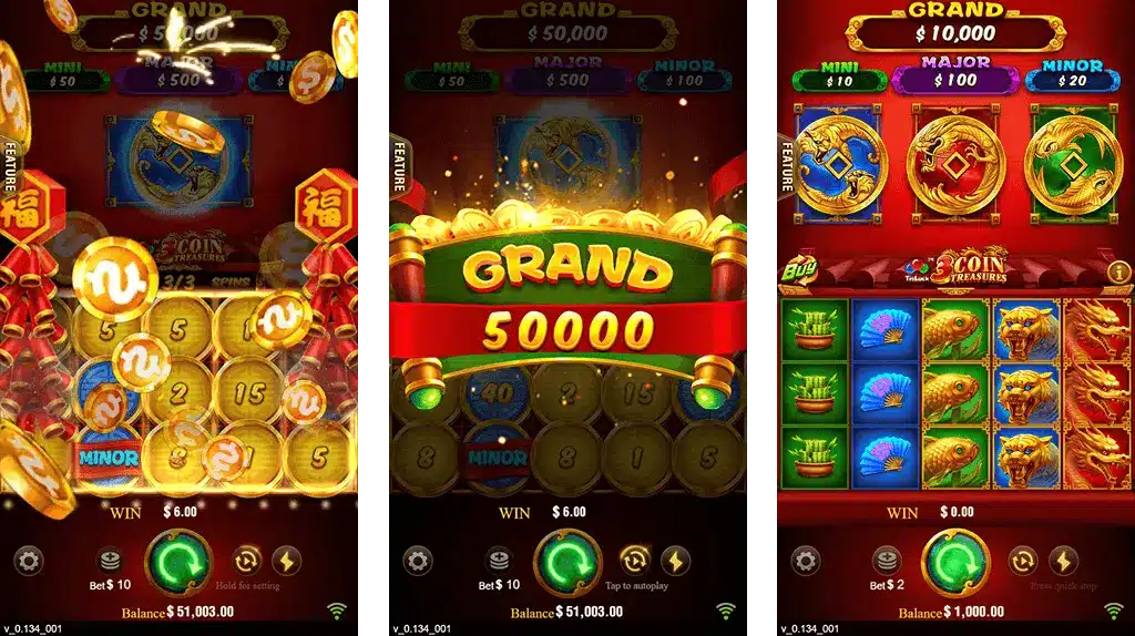 3 Coins Come7Register Bonus